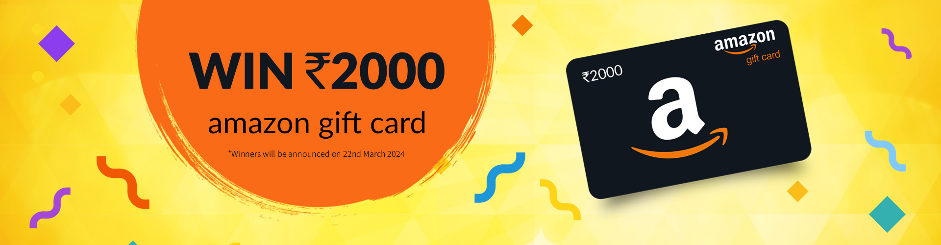 Win a Free Amazon gift card Worth `2000 Courtesy of Brightsun Travel  