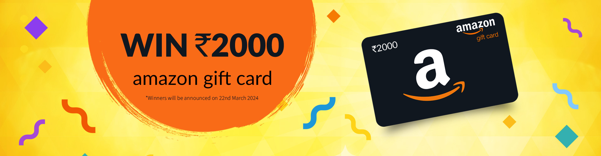 Win a Free Amazon gift card Worth `2000 Courtesy of Brightsun Travel